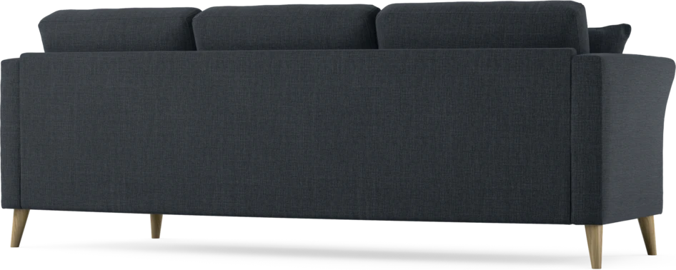 Eden - 3-sits soffa svängd - Blå