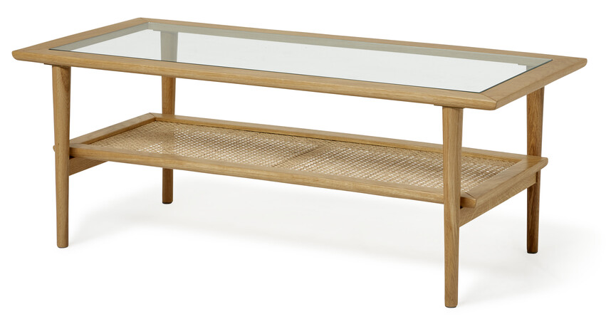 Viborg - Soffbord, L 123 cm - Brun