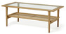 Viborg - Soffbord, L 123 cm - Brun