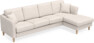 Eden - 3-sits soffa med schäslong - Beige