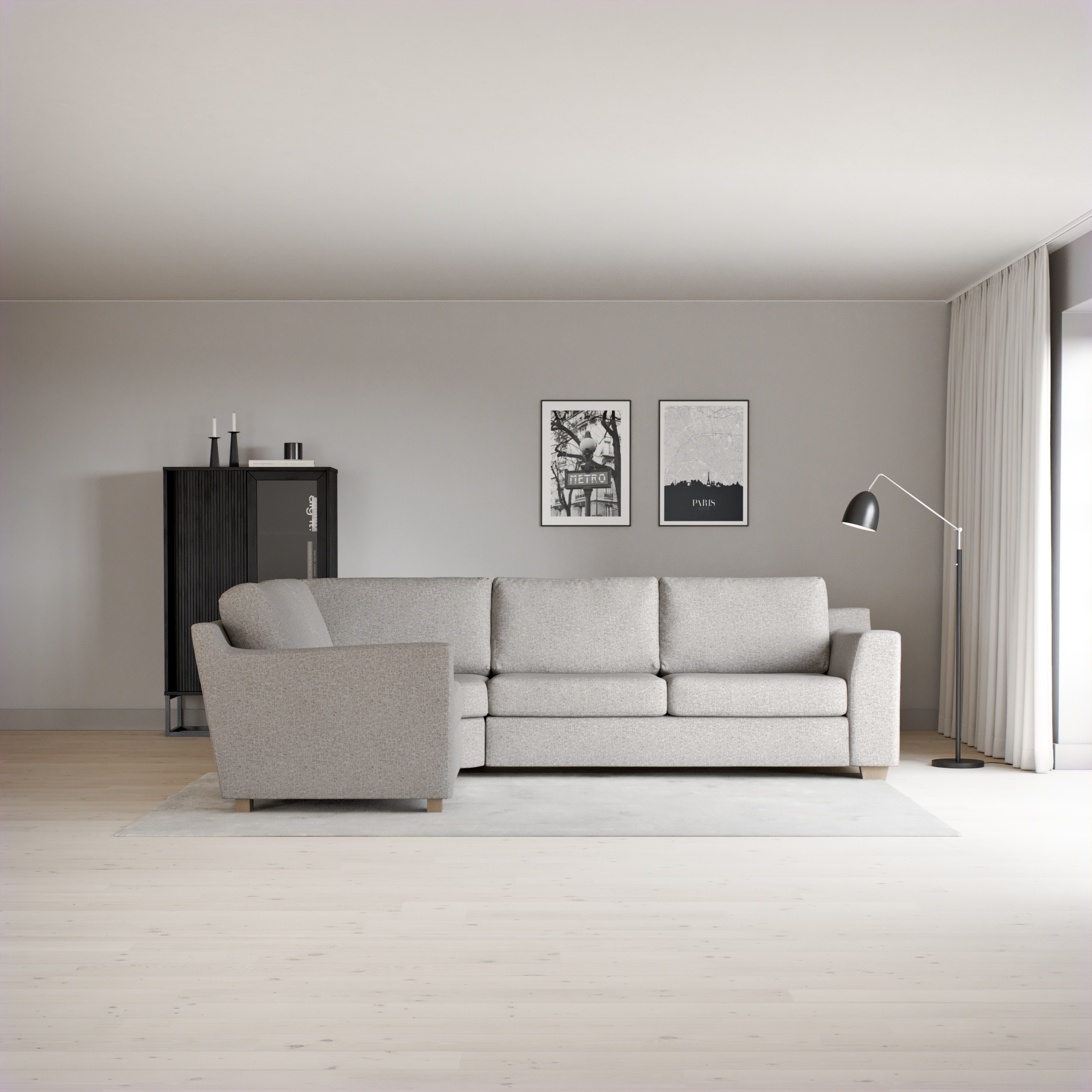 Friday - Hörnsoffa, 1,5+2,5-sits - inspiration