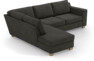 Friday - 2,5-sits soffa med divan vänster - Grå