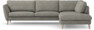 Madison Lux - 3-sits soffa med divan höger - Vit