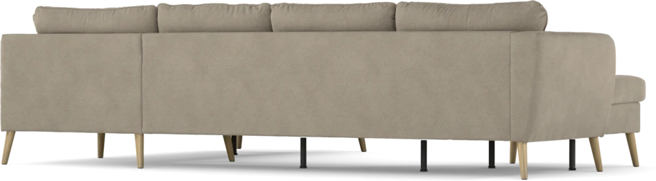 County - Hörnsoffa, 3+2-sits med schäslong vänster - Beige