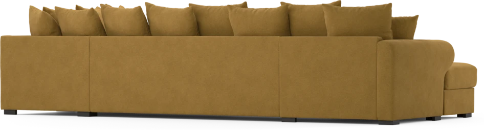 Town - 3-sits soffa med divan höger och schäslong vänster - Gul