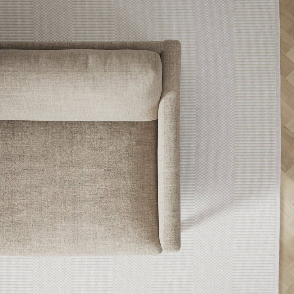 Winston - 3-sits soffa med schäslong, vändbar - Beige