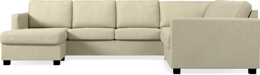 Nevada - Hörnsoffa, 3+2-sits med schäslong vänster - Beige