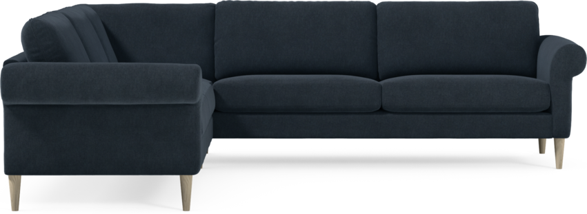 Bridge - Hörnsoffa, 2+3-sits - Blå