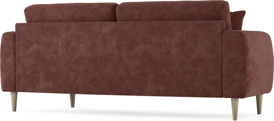 Eden - 2,5-sits soffa svängd - Röd