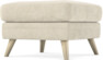 Eden - Fotpall - Beige