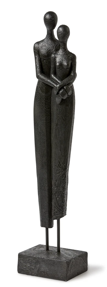 Kram - Prydnadsföremål, H 53,5 cm - Svart