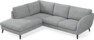 Madison Lux - 2-sits soffa med divan vänster - Vit
