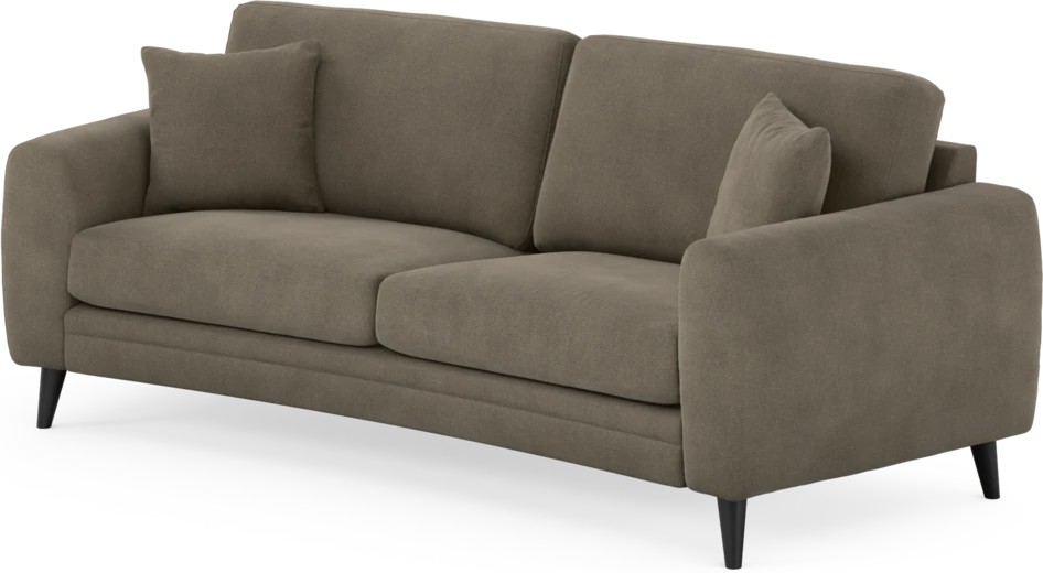 Eden - 2,5-sits soffa svängd - Beige