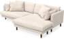 Harper - 4-sits med schäslong XL höger - Beige