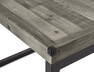 Woodenforge - Matgrupp med 4 barstolar Kansas - Svart