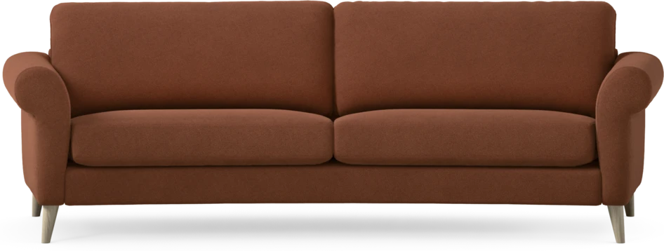 Bridge - 3-sits soffa svängd - Orange