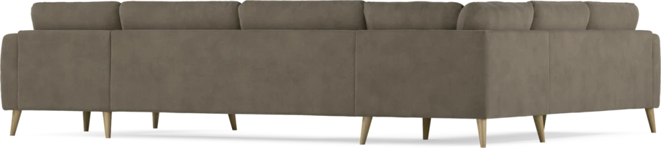 Bridge - Hörnsoffa, 2+3-sits med schäslong höger - Beige