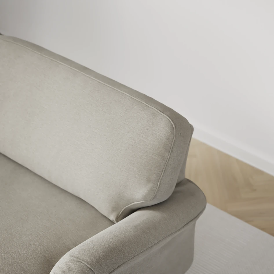 Oxford - 3-sits soffa svängd - Grå