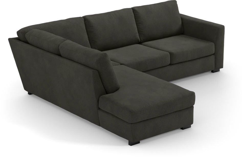 Friday - 2,5-sits soffa med divan vänster - Grå