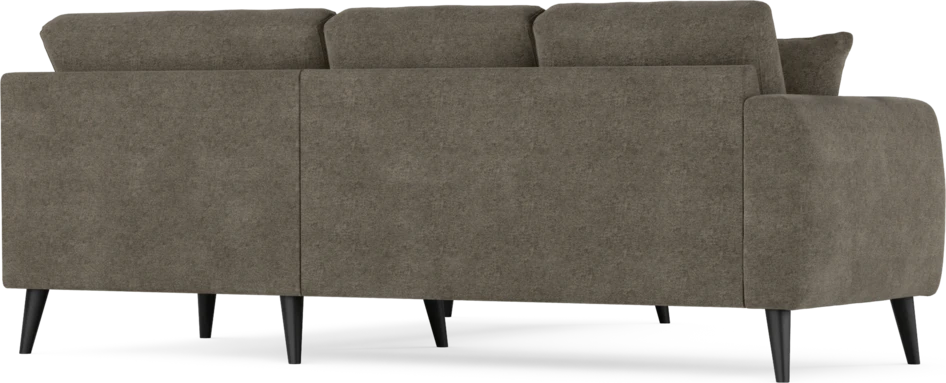 Eden - Hörnsoffa, 2+2-sits - Brun
