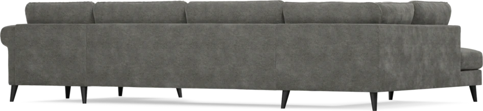 Bridge - 3-sits soffa med divan vänster och schäslong höger - Grå