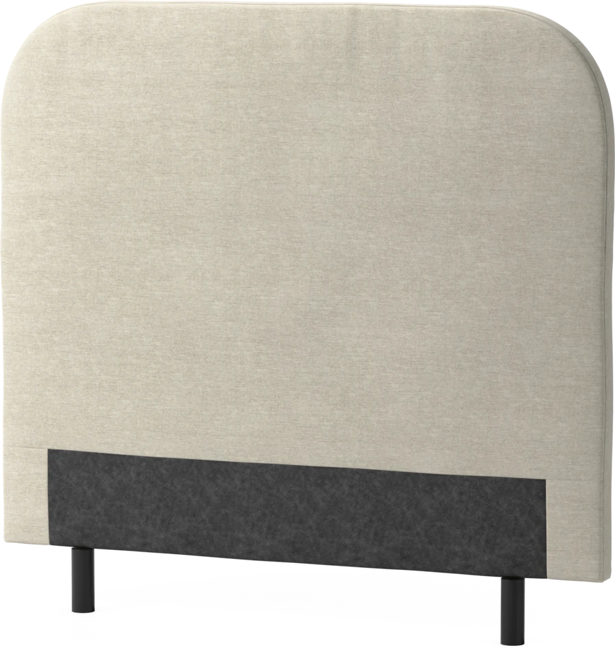 Delux Rundad - Sänggavel, 90-210 cm - Beige