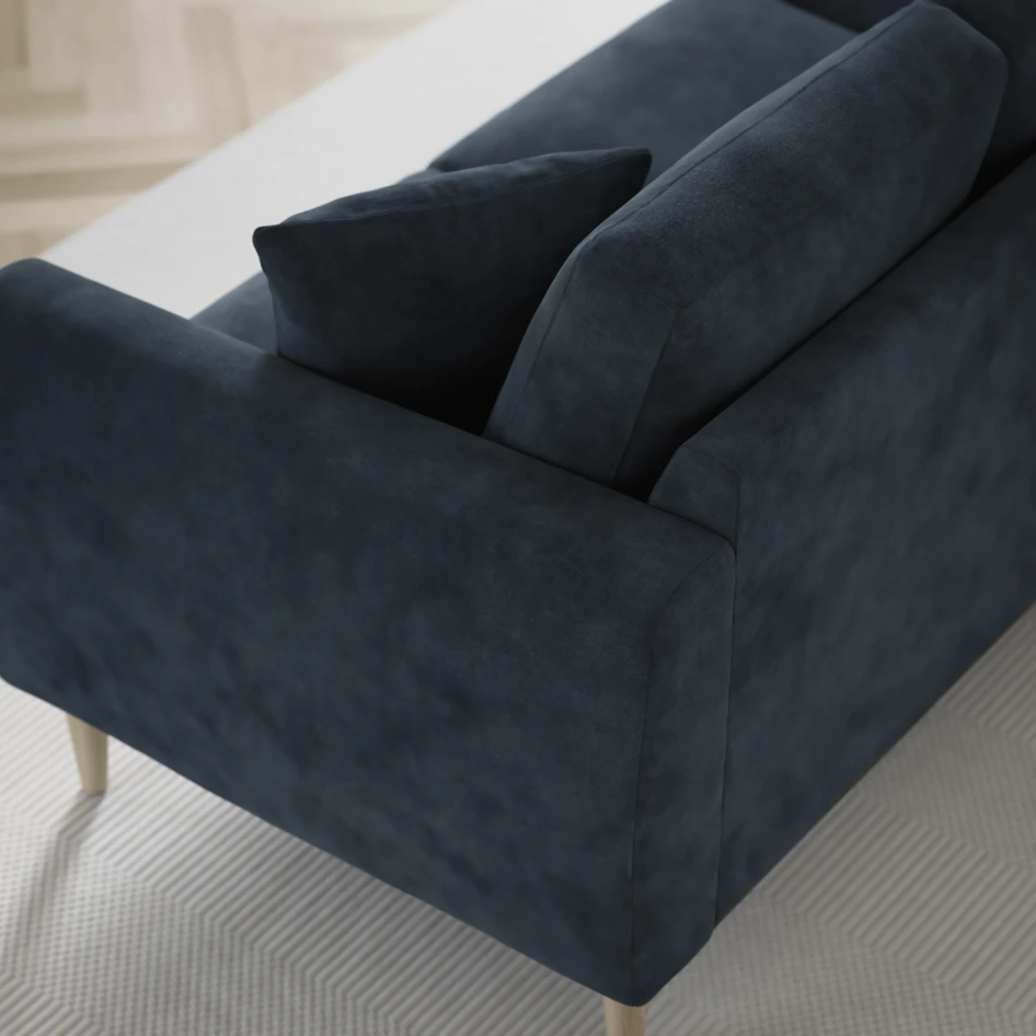 Eden - 2,5-sits soffa - Blå