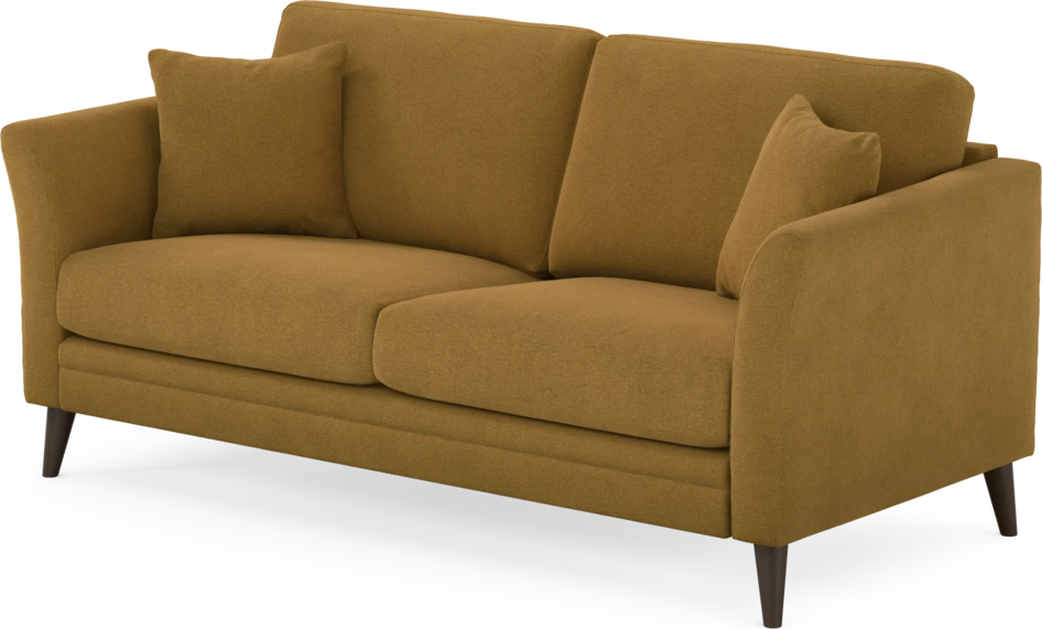 Eden - 2,5-sits soffa - Gul