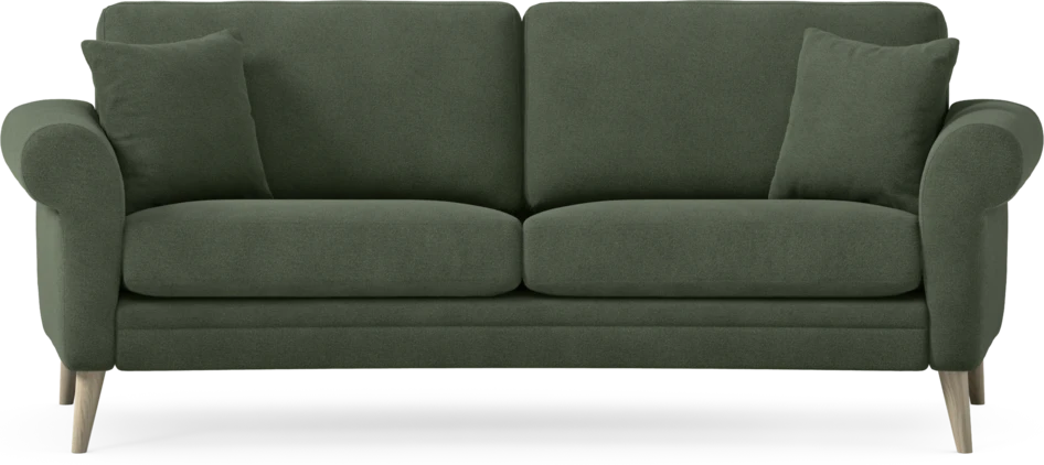 Eden - 2,5-sits soffa svängd - Grön