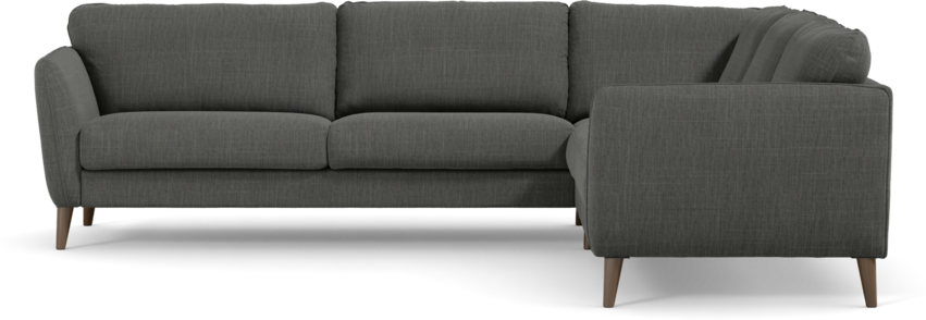 Bridge - Hörnsoffa, 3+2-sits - Grå