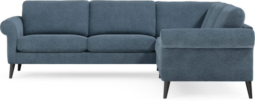 Bridge - Hörnsoffa, 2+2-sits - Blå