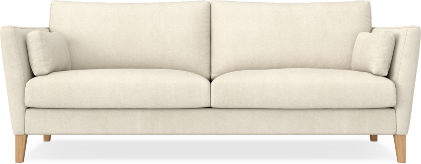 Winston - 3-sits soffa - Vit