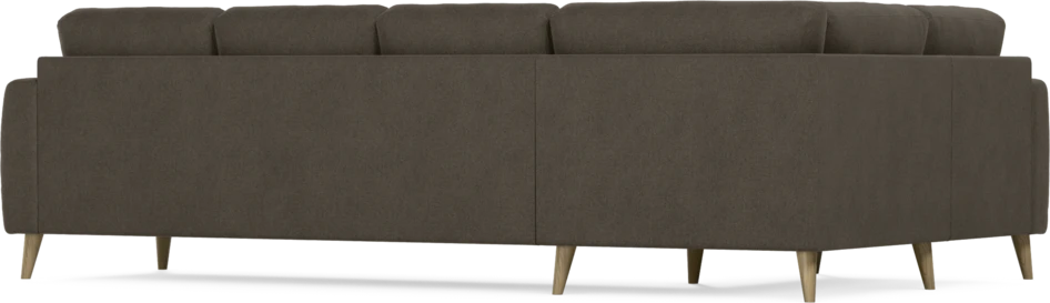 Eden - Hörnsoffa, 1+3-sits - Brun