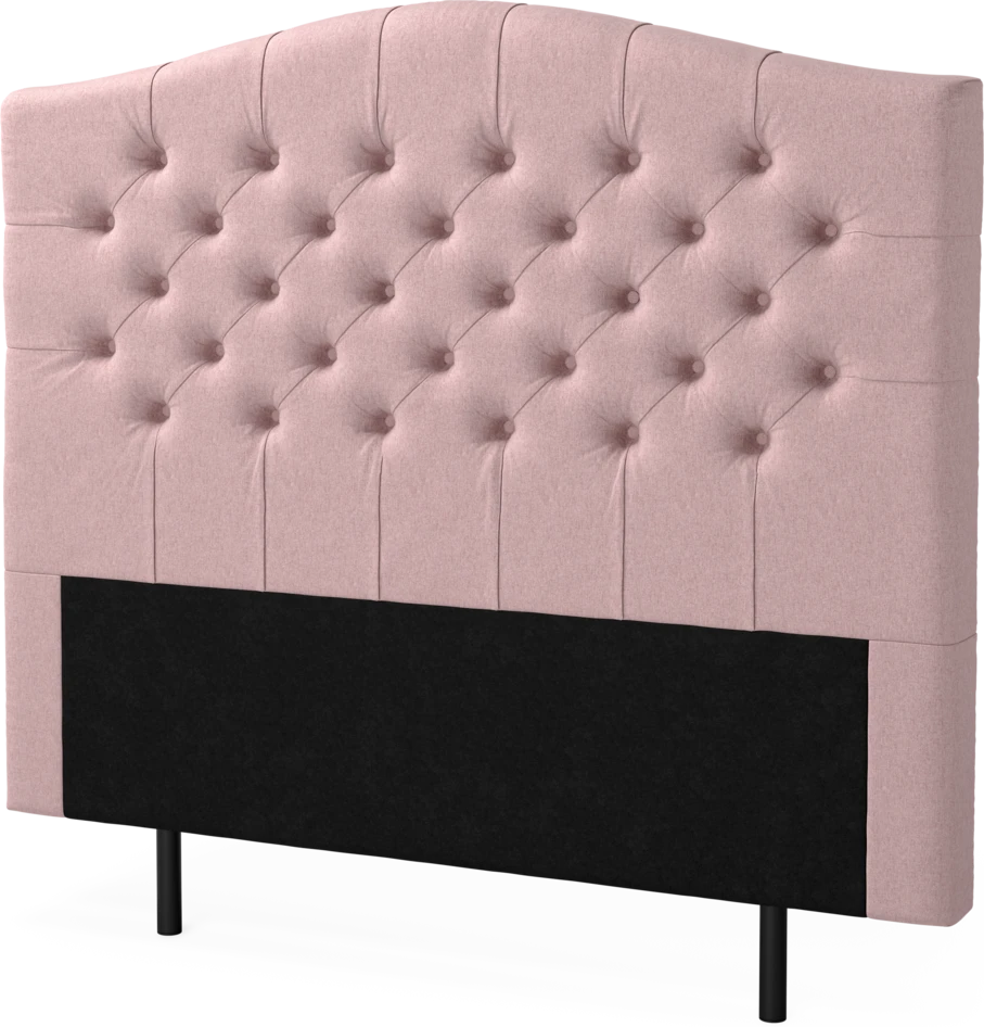New York välvd - Sänggavel, 90-210 cm - Rosa