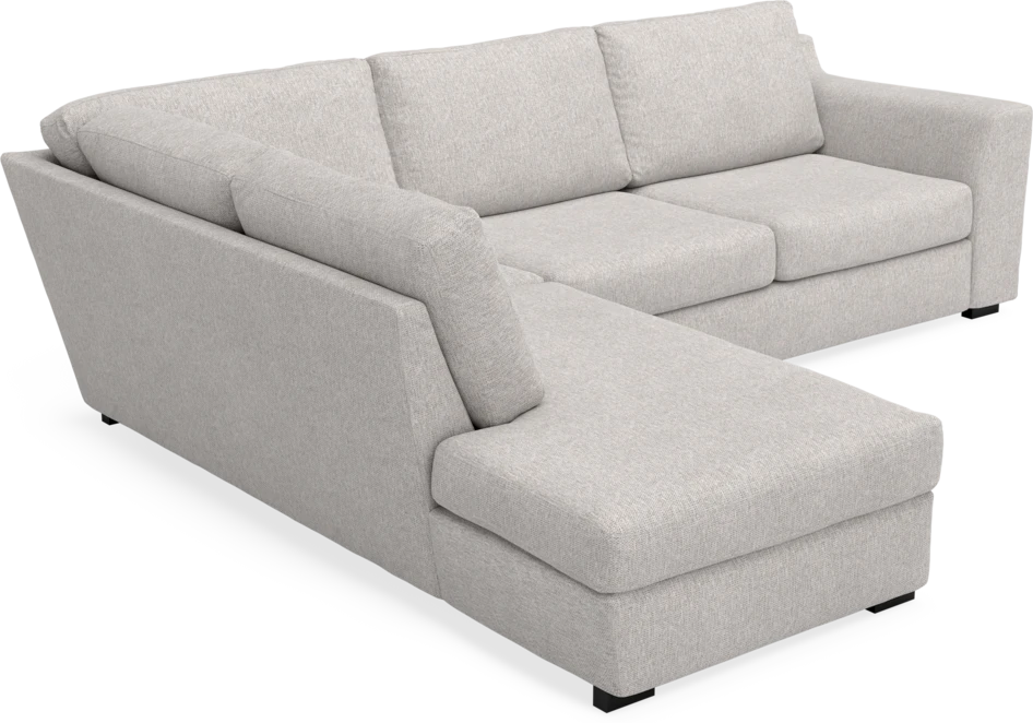 Friday - 2,5-sits soffa med divan vänster - Grå