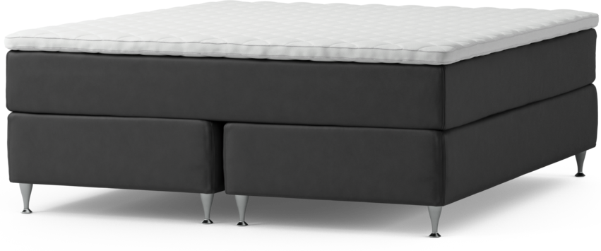 Delux Dream - Kontinentalsäng, dubbelsäng med bäddmadrass och sängben