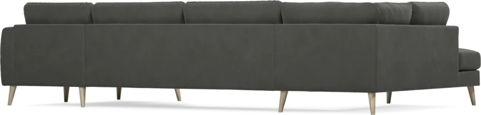 Bridge - 3-sits soffa med divan vänster och schäslong höger - Grå