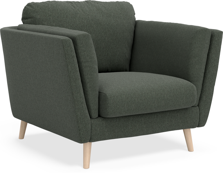 Madison Lux - Fåtölj, 70 cm - Grön
