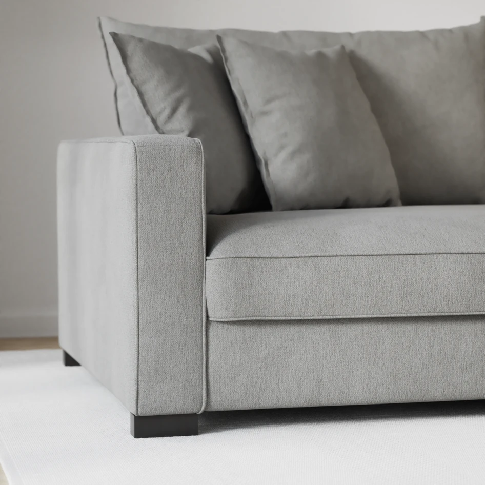 Rossi - Schäslong XL höger - Grå