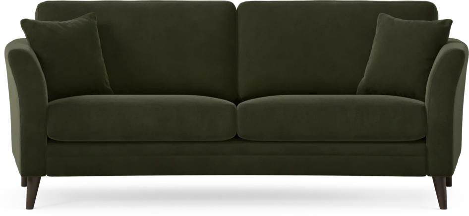 Eden - 2,5-sits soffa svängd - Grön