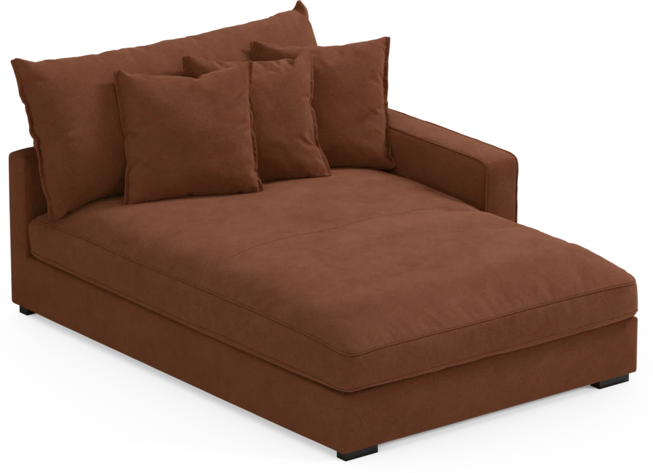 Rossi - Schäslong XL höger - Orange