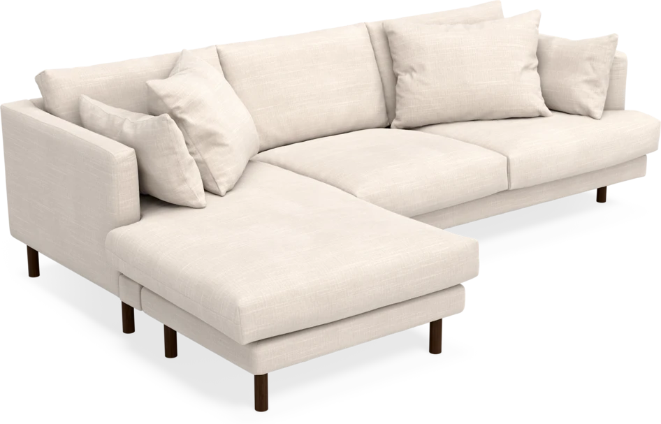 Harper - 4-sits med schäslong vänster - Beige