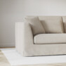 Willow - 3-sits soffa, hel dyna, med kappa - Beige
