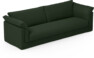 Cherrie Klädsel -  4-sits soffa, hel dyna - Grön