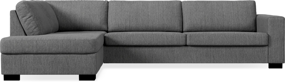 Nevada - 3-sits soffa med divan vänster - Grå