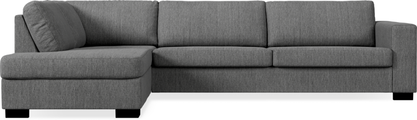 Nevada - 3-sits soffa med divan vänster - Grå