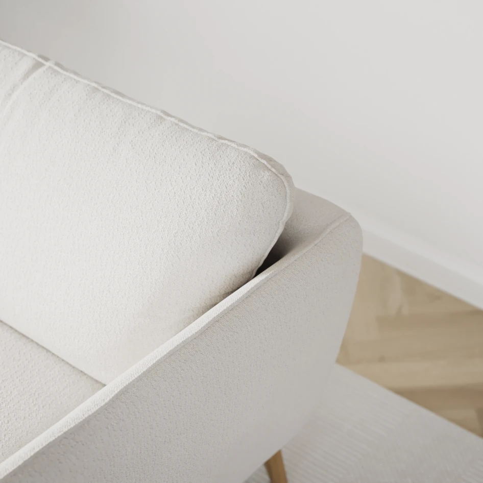 Madison Lux - 2-sits soffa med divan vänster och schäslong höger - Beige