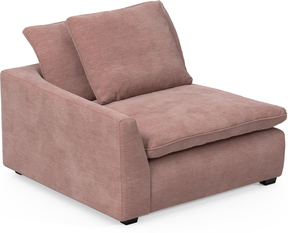 Bellora - 1-sits med armstöd vänster - Rosa