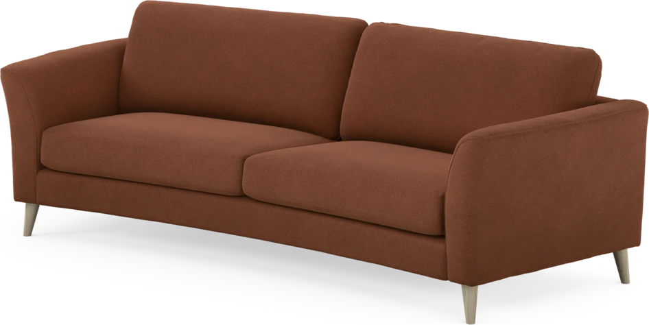 Bridge - 3-sits soffa svängd - Orange