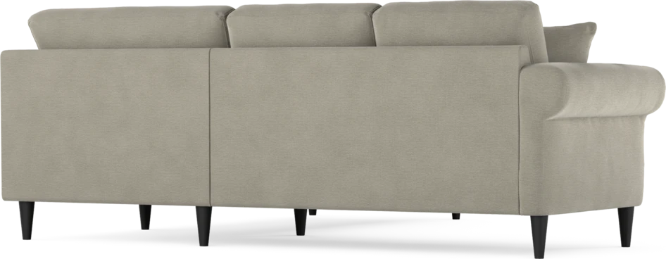 Eden - Hörnsoffa, 2+2-sits - Brun